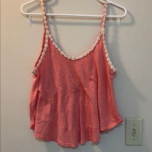 Loose daisy tank top